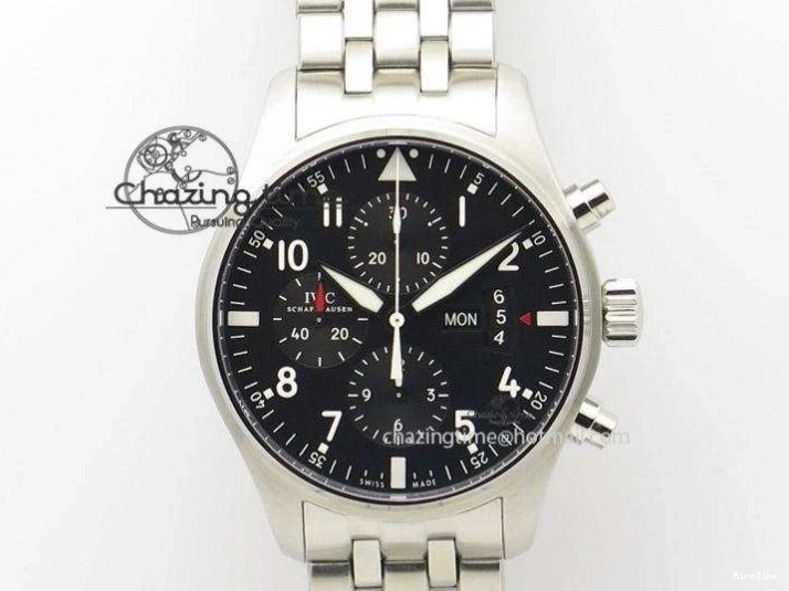 MIROTIME 0509 EasyCare Aquatimer Chrono SS V6SF 1:1 Best Edition Gray Dial on SS Bracelet A 7035